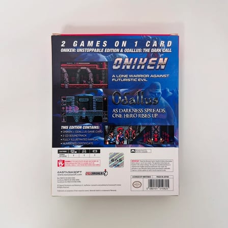Oniken + Odallus Collection [Limited Edition] | Nintendo Switch