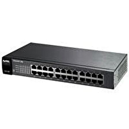 Zyxel ES1100-24E 24-Port 10/100Mbps Port-Önceliklendirme Destekli Yönetilemeyen Fast-Ethernet Switch