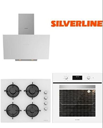 Silverline Ankastre Set (bo6502w02-cs5349w01-3481 Beyaz)