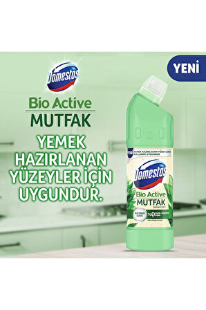 Domestos Çamaşır Suyu Bio Active Mutfak Okaliptüs 750 Ml x 3 Adet