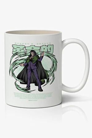 One Piece Monkey D. Dragon Anime Temalı Beyaz Kupa Bardak Sevgiliye Arkadaşa Hediye