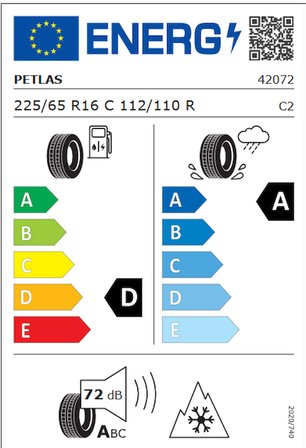 Petlas FullGrip PT935 225/65 R16C 112/110R Kış Lastiği 2025