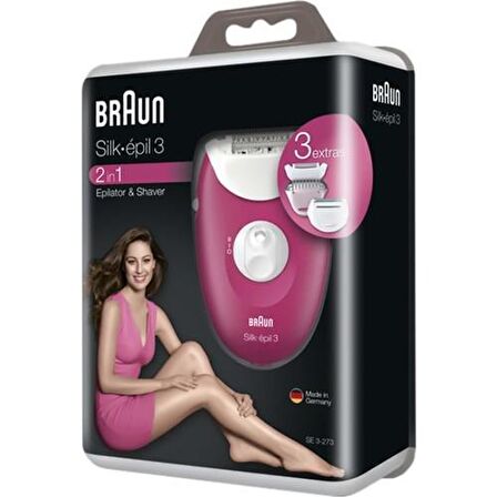 Braun Silk Epil 3 3273 Işıklı Epilatör