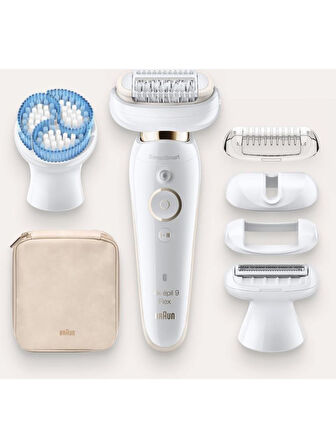 Braun Silk-Epil 9 Flex 9010 SensoSmart Islak Kuru Epilatör Teşhir