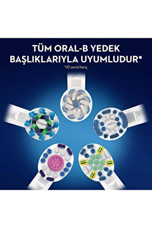 Oral-B D100 Şarj Edilebilir Diş Fırçası 3 Boyutlu Beyazlık Pembe