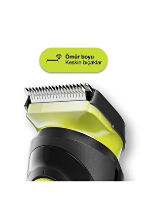 Braun BT 3221 Kablosuz Kuru Saç-Sakal Çok Amaçlı Tıraş Makinesi 