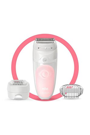 Braun Silk Epil 5 5620 SensoSmart Kablosuz Islak/Kuru Şarjlı Epilatör