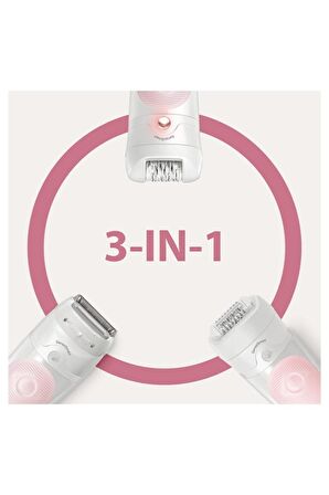 Braun Silk Epil 5 5620 SensoSmart Kablosuz Islak/Kuru Şarjlı Epilatör