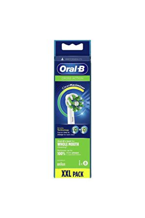 Oral-B Cross Action Cleanmaximizer 8'li Şarjlı Diş Fırçası Yedeği