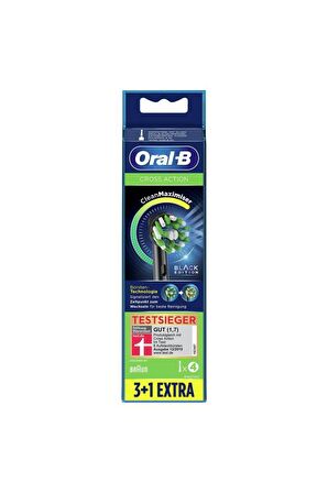 Oral-B Cross Action Cleanmaximizer 4'lü Şarjlı Diş Fırçası Yedeği