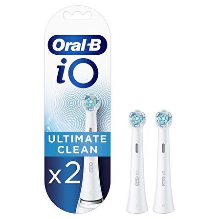 Oral-B iO Ultimate Clean 2'li Şarjlı Diş Fırçası Yedeği