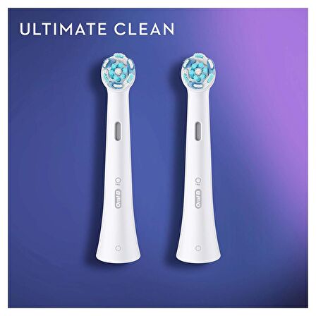 Oral-B iO Ultimate Clean 2'li Şarjlı Diş Fırçası Yedeği