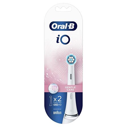 Oral-B iO Gentle Care 2'li Şarjlı Diş Fırçası Yedeği