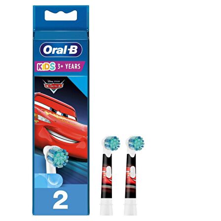 Oral-B Kids Cars 2'li Şarjlı Diş Fırçası Yedeği