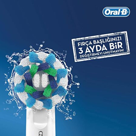 Oral-B Kids Cars 2'li Şarjlı Diş Fırçası Yedeği