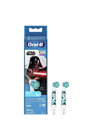 Oral-B Sensitive Clean 2'li Çocuk Şarjlı Diş Fırçası Yedeği