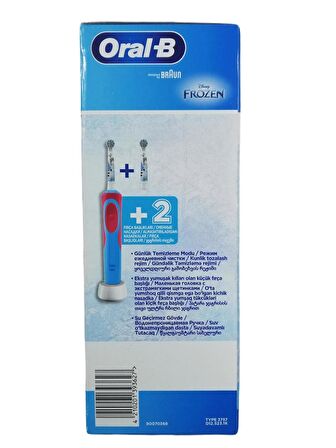 Oral-B Starter Pack Frozen + 2li Yedek Başlıklı