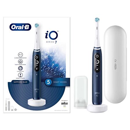 Oral-B iO 7 Şarjlı Diş Fırçası - Lacivert