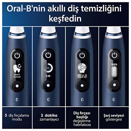 Oral-B iO 7 Şarjlı Diş Fırçası - Lacivert