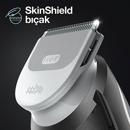 Braun 3 BG 3340 3 Başlıklı Şarjlı Kuru Vücut Tüy Alma Makinesi 