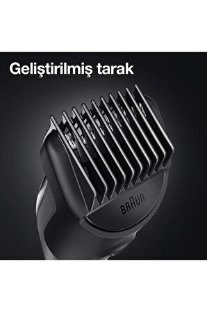 BT 3342 Ayarlanabilir Taraklı Saç & Sakal Şekillendirici + Gillette Hediye