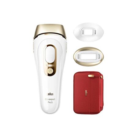 Braun Silk Expert Pro 5 PL5160 2 Başlıklı Yeni Nesil IPL Lazer Epilasyon + Tasarım Çantalı