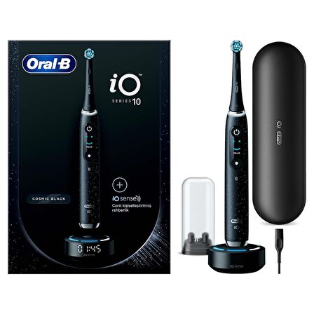 Oral-B iO 10 Şarjlı Diş Fırçası - Kozmik Siyah