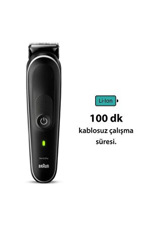 Series 5 MGK5420 Hepsi Bir Arada Şekillendirme Seti, 9’u 1 Arada Erkek Bakım Kiti