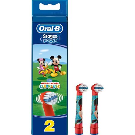 Oral-B Stages Power 2'li Çocuk Pilli Diş Fırçası Yedeği