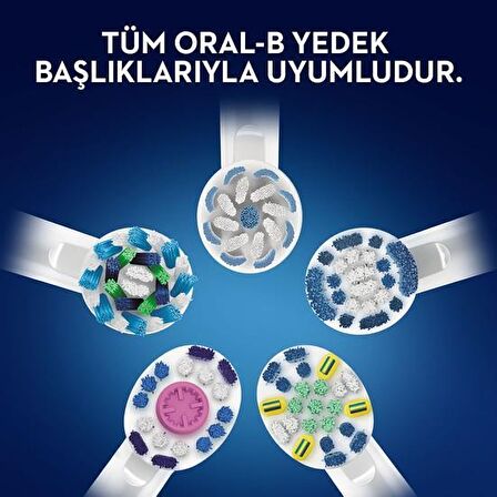 Oral-B Vitality 100 Cross Action & Sensi Ultra Thin Şarjlı Diş Fırçası 2'li