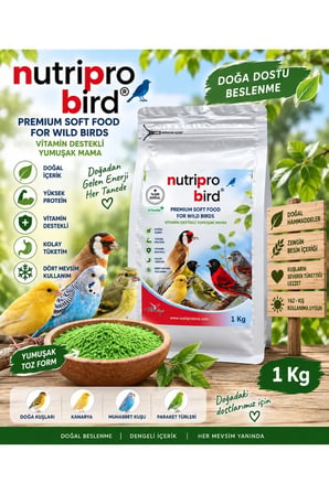 Kuş Yemi ve Maması 1 Kg | Kanarya, Muhabbet Kuşu, Paraket ve Doğa Kuşları