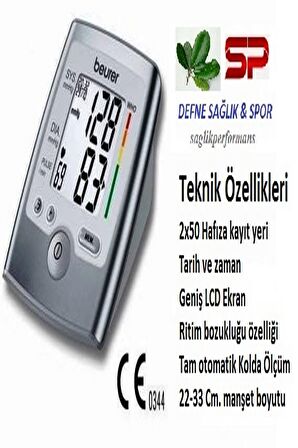 Beurer BM-35 Hafızalı Koldan Ölçer Dijital Tansiyon Aleti