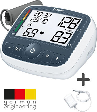 BEURER BM 40 KOLDAN ÖLÇER TANSİYON ALETİ ADAPTÖRLÜ