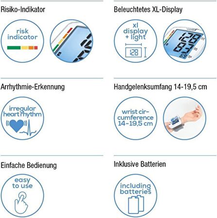 Beurer BC-44 Bilekten Ölçer Dijital Tansiyon Aleti