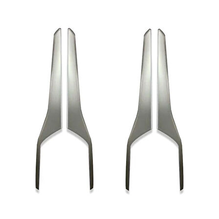 Ford Focus 2019+ Panel Kaplama Kalın Model - Silver ( ABS )