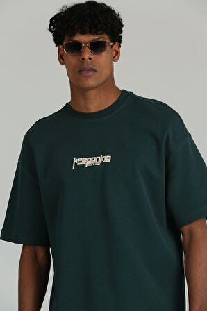 Erkek Keepgoing  Baskılı 2 İplik Şort Tişört Takımı