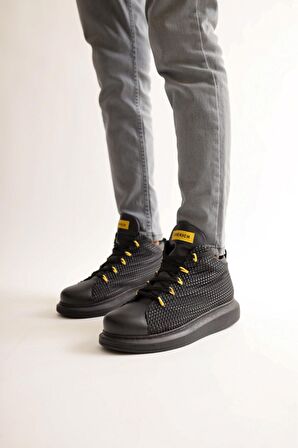 CH111 GST Milano Erkek Bot SIYAH - SARI