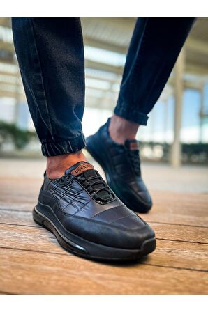CH179 RST Sporty Runner Erkek Ayakkabı SIYAH