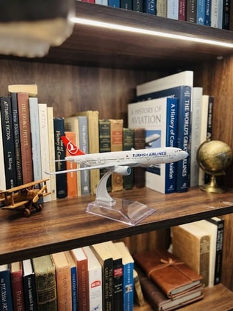 Boeing 777-300 Metal Model Uçak - 1/250 Ölçek