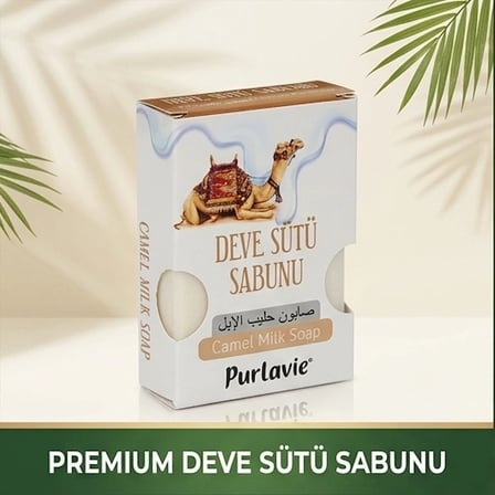 Deve Sütü Sabunu Doğal El Yapımı 100g-6 adet