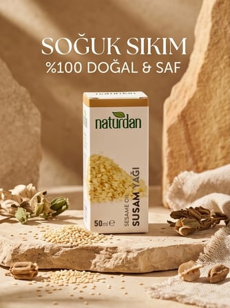 9 Adet - Susam Yağı 50 ml