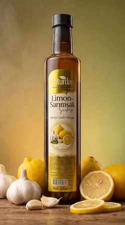 Limon Taşköprü Sarımsak Sirkesi 3X500Ml