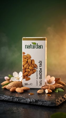 3 Adet - Tatlı Badem Yağı 50 ml