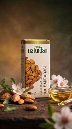 6 Adet - Tatlı Badem Yağı 50 ml