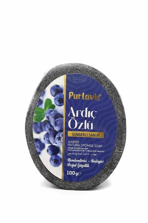 Ardıç Özlü Sünger Sabun Doğal El Yapımı 100g-3 adet