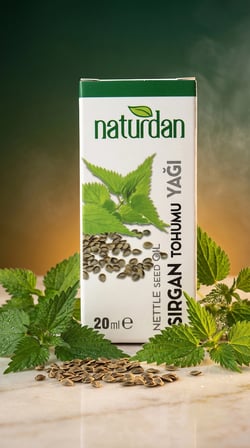 9 Adet - Isırgan Tohumu(Nettle Seed Oil) Yağı 20 Ml