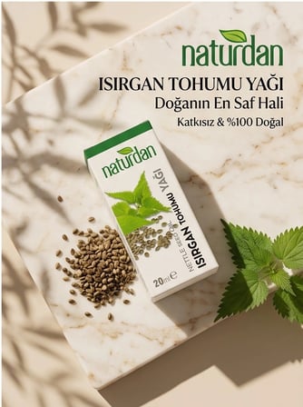9 Adet - Isırgan Tohumu(Nettle Seed Oil) Yağı 20 Ml