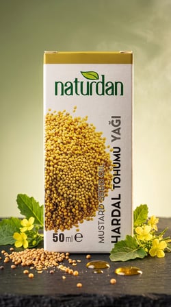 6 Adet - Sarı Hardal Tohumu Yağı 50 Ml