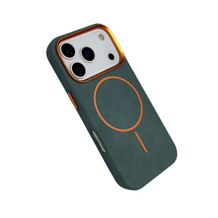 Joko Apple iPhone 18 Pro/17 Pro Luno Deri Magsafe Kapak - Yeşil