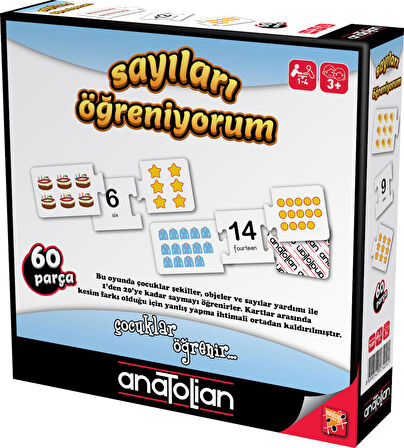Anatolian Sayıları Öğreniyorum (60 Parça) 7409